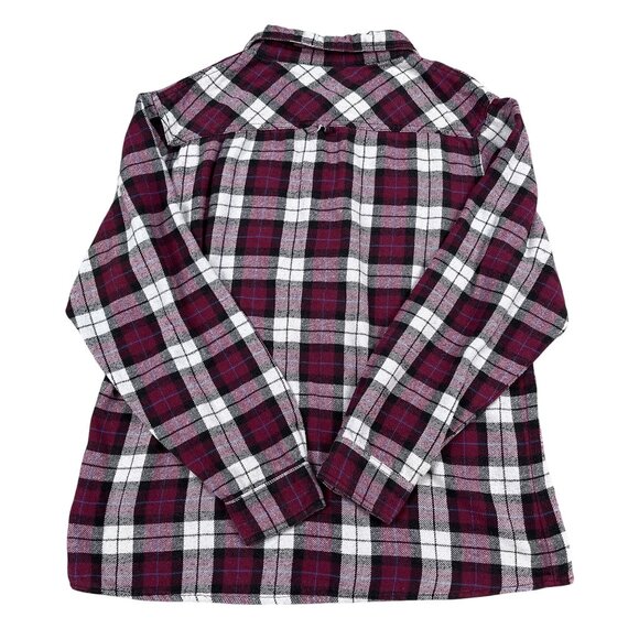 Stanley Mens Front Pocket Heavy Flannel Shirt Sz Large - Picture 2 of 5